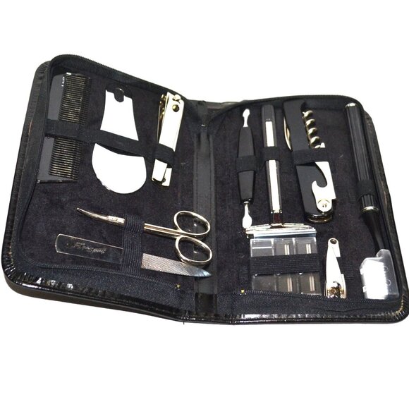 Royce Men's Travel Kit In Original Box Case With Grooming Accessories - Picture 1 of 8